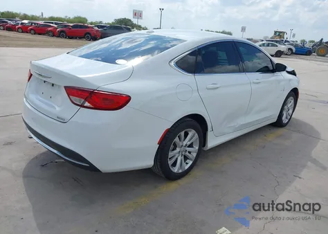 2015 Chrysler 200 Limited z USA, uszkodzony, nr VIN 1C3CCCAB5FN688292